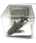 LITTLE CRITTERZ Black Tip Shark Guardian Miniature Figurine New LC223 - $94.08 MXN