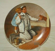 Norman Rockwell The Painter Collector Plate Edwin M Knowles 4619M - £15.81 GBP