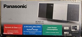 Panasonic SC-HC3 Silver Compact Stereo System In Original Packaging  - $140.24