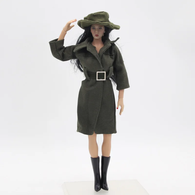1/6 Scale Overcoat Mini Coat Toy Clothes Dolls Accessories for Dollhouse Office - £10.98 GBP