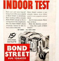 1943 Bond Street Pipe Tobacco Advertisement Bear Buy Bonds WW2 Era DWII26 - $19.99
