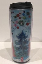 Starbucks Barista Coffee Mug Christmas  Hologram Tall Travel 16 oz Holiday 2004 - £14.73 GBP