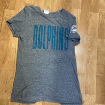 Miami Dolphins Junk Food Women’s Football Shirt Large gray - £9.46 GBP
