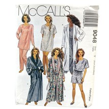 McCalls Sewing Pattern 9048 Robe Pajamas Misses Size XS-M - £8.50 GBP