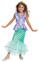 Disney Princess Ariel Classic Girls&#39; Costume, Teal - £87.85 GBP