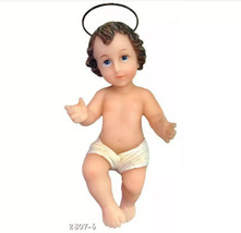 6 Inch Baby Jesus with Halo New Christmas Gift Nativity Set Nacimiento Navidad - £7.75 GBP
