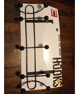 Over the Door 5 Hooks Rack Home Bathroom Metal Towel Hanger for Clothes ... - $9.49