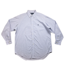 Ralph Lauren Yarmouth Shirt Mens 16.5 Plaid Long Sleeve Button Down Vintage - $369.41 MXN