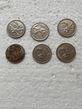 Lot Of 6 Canadian Quarters 1970 - All Vg Or Better - £7.91 GBP