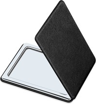 Compact Vanity Mirror for Men Black Travel Makeup Mirror for Handbag Poc... - $338.59 MXN
