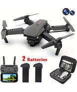 Drone 4K Plegable 2025 con Cámara, App, FPV y 4 Baterías - $45.00+