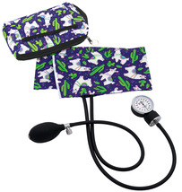 Prestige Medical Premium Aneroid Sphygmomanometer with Carry Case, Llamas Purple - $39.98