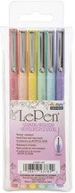 Le Pen Fine Point Pastel Set 6/Pkg-Assorted (Pack of 1) - $39.49