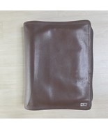 Franklin Covey Classic Brown Leather 7-ring Binder Zipper Planner / Port... - $930.87 MXN