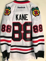Reebok Premier NHL Jersey Chicago Blackhawks Patrick Kane White sz S - £46.15 GBP