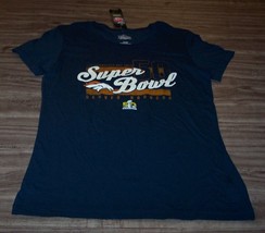 Women's Teen Denver Broncos Super Bowl 50 Nfl Football T-Shirt Medium New w/ Tag - $19.80