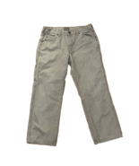 Schmidt Workwear Heavy Cotton Khaki Carpenter Pants Mens 36X30 Casual Ou... - £12.63 GBP