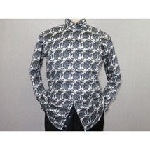 Men Shirt J.Valintin Turkey Usa 100% Egyptian Cotton Axxess Style A113-11 Blue image 7