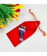 Purple Amethyst Angel 2 Inches, Guardian Angels-Pack Of 1 with Velvet Pouch - €38,62 EUR