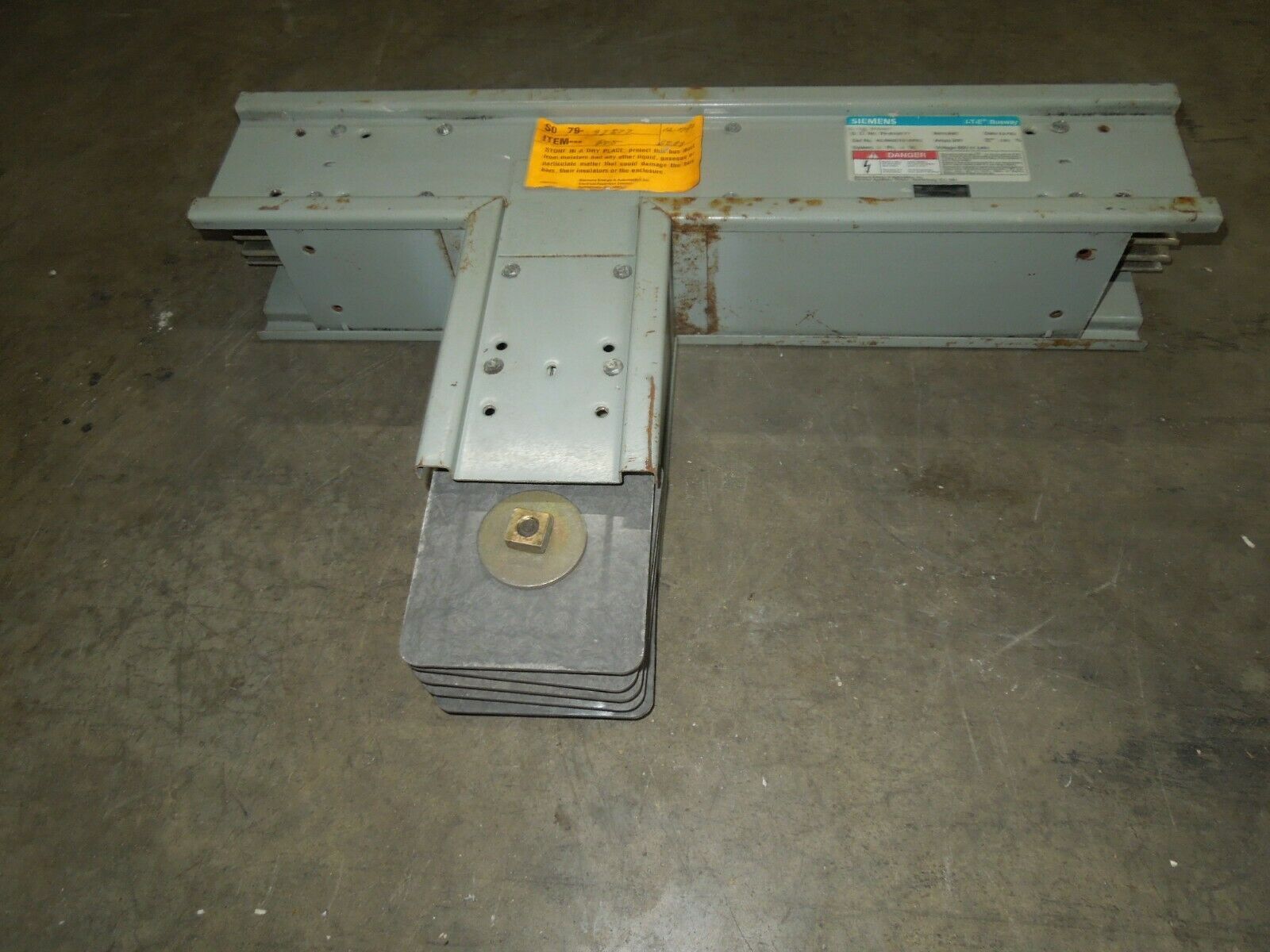 ITE RL502CTG-SPEC 225A 3Ph 4W Copper Flatwise Bus Duct Tee Fitting ~ 28&quot;... - $1,450.00