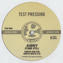 AUBREY Stand Still 12&quot; Groovilicious GM 253 Test Pressing Vinyl Record - $9.75 CAD