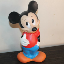 VTG Walt Disney Coin Bank Mickey Mouse Figure 12.5&quot;H Disney Collectors Gift 70s - £22.03 GBP