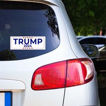 10 PACK 3.37&quot;x 9&quot; TRUMP 2024 Sticker Decal Gift MAGA Trump BS0070 - £10.64 GBP