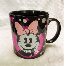 Disney Retro Minnie Mouse Bubbles &amp; Glitter 20oz Large Coffee Mug-NEW - $14.85