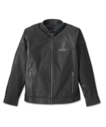 CUSTOMIZED HARLEY-DAVIDSON MOTORBIKE LEATHER JACKET - $307.73 CAD