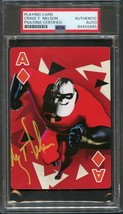 Craig T. Nelson Signed Playing Card PSA/DNA Slabbed Autographed The Incredibles - £79.92 GBP