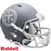 Tennessee Titans Helmet Riddell Authentic Full Size Speed Style Slate Alternate - $372.99