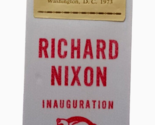Richard Nixon 1973 47th Inaugurazione Nastro Gennaio 1973 O5 - £30.44 GBP