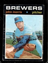 1971 TOPPS #721 JOHN MORRIS POOR BREWERS *X69872 - $0.98