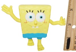Vintage Spongebob Squarepants 3.25&quot; Mini Bobble Toy - Burger King Figure 2011 - £2.37 GBP