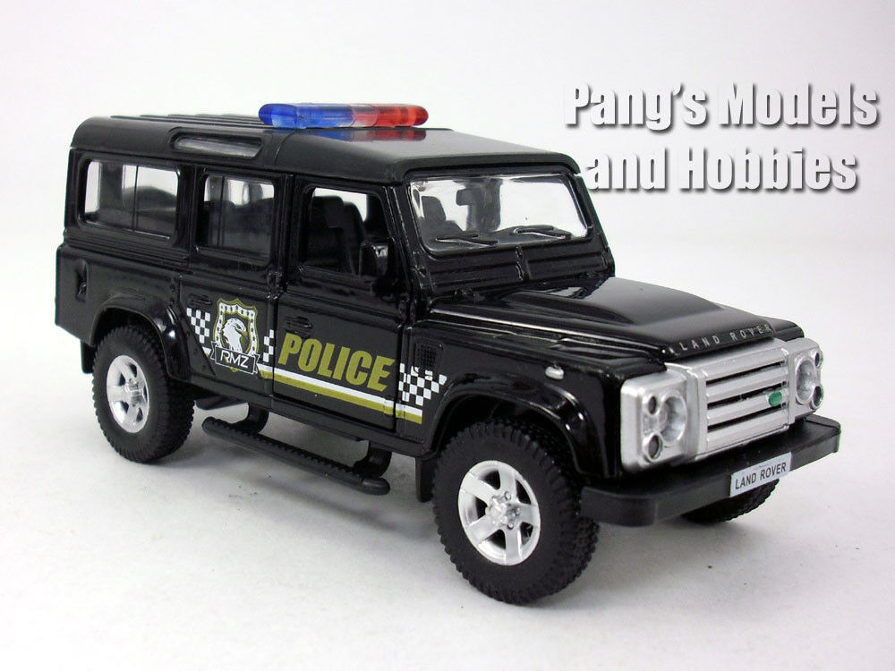 5 inch 2012 Land Rover Defender Police Patrol Station Wagon Scale Diecas... - $13.85