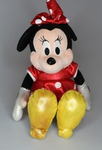 TY Beanie Baby 8&quot; Disney Sparkle Minnie Mouse (Red Dress) - £3.89 GBP