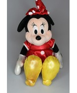 TY Beanie Baby 8&quot; Disney Sparkle Minnie Mouse (Red Dress) - £3.70 GBP