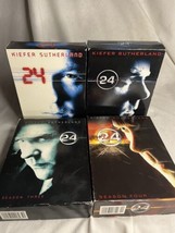 DVD Fox Twenty Four 24 Seasons 1-4 Complete Kiefer Sutherland - £9.47 GBP