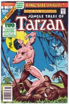 Jungle Tales of Tarzan Annual #1 1977 King Sized! Edgar Rice Burroughs  - $8.86