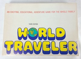 World Traveler Third Edition 1980 Geography Board Game by Mr. World Trav... - £44.74 GBP