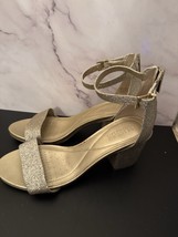 Kenneth Cole Reaction Gold Heels  - $12.38
