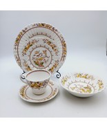 J&amp;G Meakin England English Staffordshire Braemar 1 Set Place 5 Pcs. - $55.48 CAD