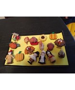 Thanksgiving Pilgrims, Indian, and Turkey Magnetic Pins 16 Pcs - €23,82 EUR