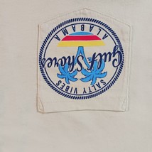 Miami Style Gulf Shores Men's Yellow Combed Cotton Hoodie Pullover Sweatshirt L image 6