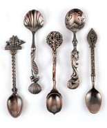 Cyrra 5 Pack Creative Tableware Red Ancient Bronze - $180.77 MXN