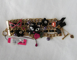 Betsey Johnson Bracelet Cat Vampire Slayer New - £131.68 GBP