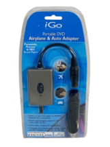 iGo Portable DVD Airplane &amp; Auto Adapter Dvd Power On The Go 2003 New - $12.86