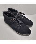 Easy Spirit Black Women&#39;s Oxford Lace Up Leather Shoes Size 8.5 B Narrow - $29.60