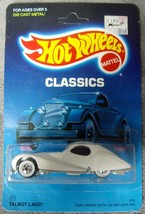 Hot Wheels•1986•Classics•No. 27•White•Talbot Lago•No. 4741-021961•Unpunc... - $10.99