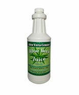 ALOE VERA JUICE 1 QUART 32 OZ WHOLE LEAF &amp; INNER FILLET WITH PULP LEMON ... - $24.26 CAD